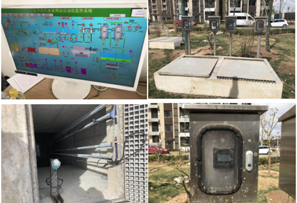 聯(lián)測(cè)水質(zhì)分析儀表應(yīng)用于小區(qū)污水處理站